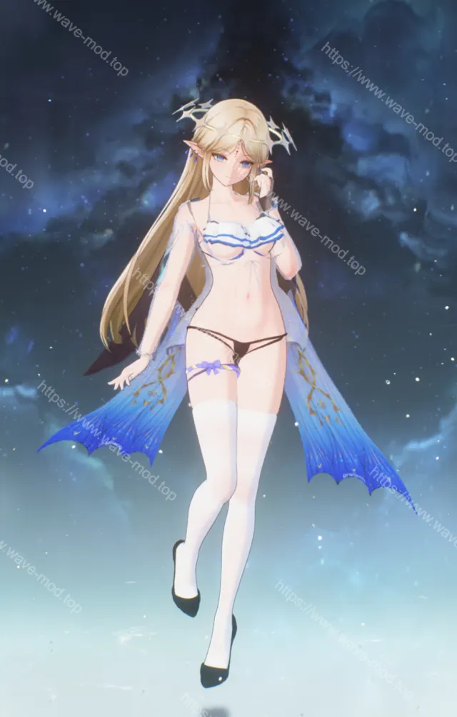 卡提希娅-流萤泳装修女2.0 by 少姜（4567890=【】op，。上下左右切换）