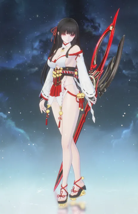 千咲-巫女服（90切换)
